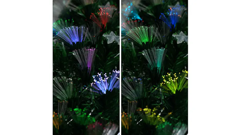 Christabelle Pre-Decorated Fiber Optic Christmas Tree 2.1m Christabelle Pre-Decorated Fiber Optic Christmas Tree 2.1m