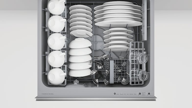 Fisher & Paykel 14 Place Settings Built Under Double Drawer Dishwasher - Stainless Steel (Series 9/DD60D4NX9)
