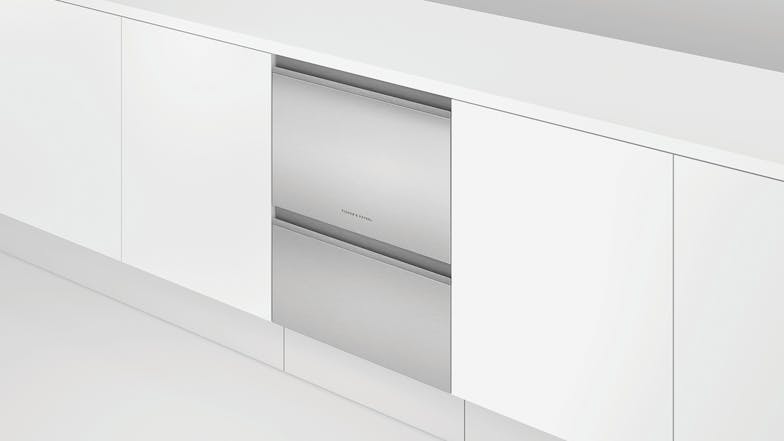 Fisher & Paykel 14 Place Settings Built Under Double Drawer Dishwasher - Stainless Steel (Series 9/DD60D4NX9)