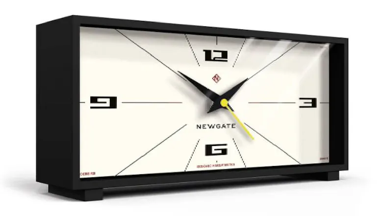 Newgate "Thunderbird" Mantel Clock - Black Newgate "Thunderbird" Mantel Clock - Black