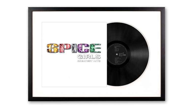 Spice Girls - Greatest Hits Framed Vinyl + Album Art Spice Girls - Greatest Hits Framed Vinyl + Album Art