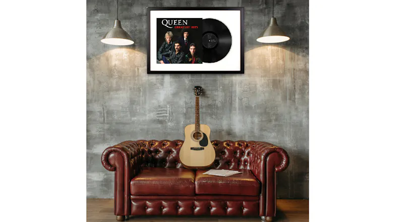 Queen - Greatest Hits Framed Vinyl + Album Art Queen - Greatest Hits Framed Vinyl + Album Art