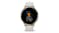 Garmin Venu 3S Smartwatch - Soft Gold Stainless Steel Bezel with Ivory Case and Silicone Band (41mm Case, GPS, Bluetooth)