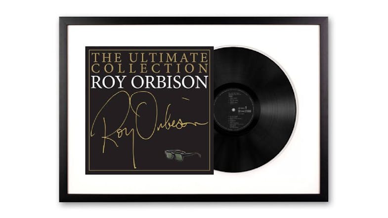 Roy Orbison - The Ultimate Collection Framed Vinyl + Album Art Roy Orbison - The Ultimate Collection Framed Vinyl + Album Art
