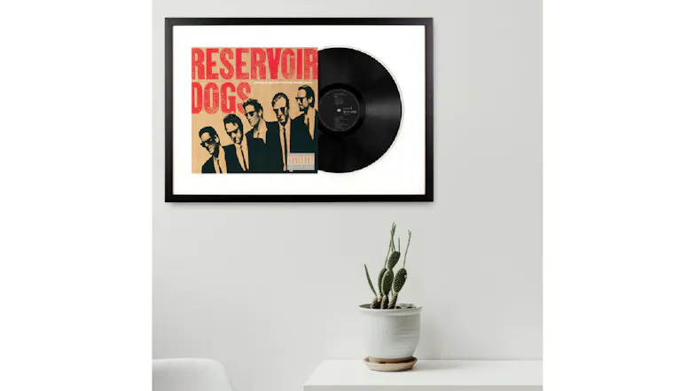 Reservoir Dogs OST Framed Vinyl + Album Art Reservoir Dogs OST Framed Vinyl + Album Art