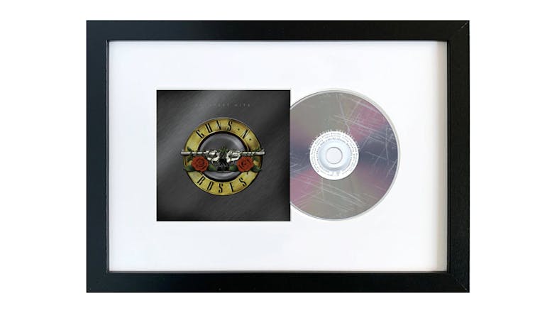 Guns N Roses - Greatest Hits Framed CD + Album Art Guns N Roses - Greatest Hits Framed CD + Album Art