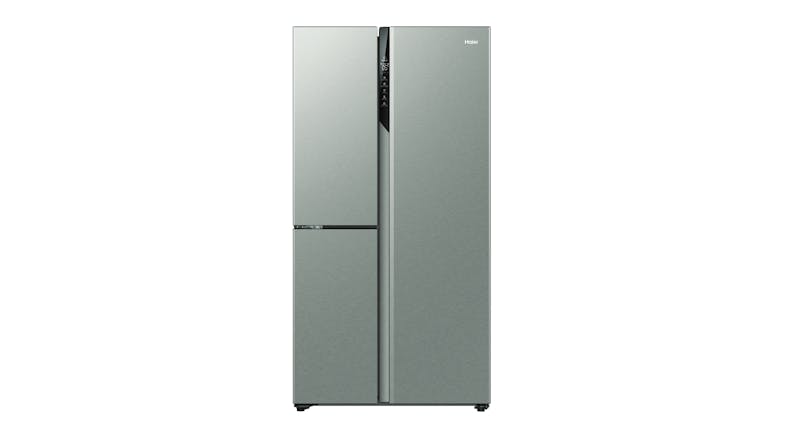 Haier 574L Side by Side Fridge Freezer - Satina (HRF575XS) Haier 574L Side by Side Fridge Freezer - Satina (HRF575XS)