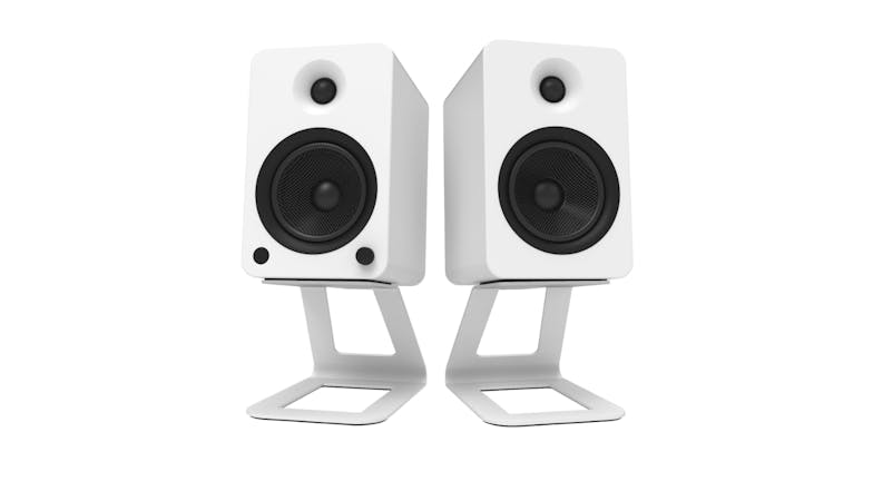 Kanto SE6W Elevated Speaker Stands for Desktop - White