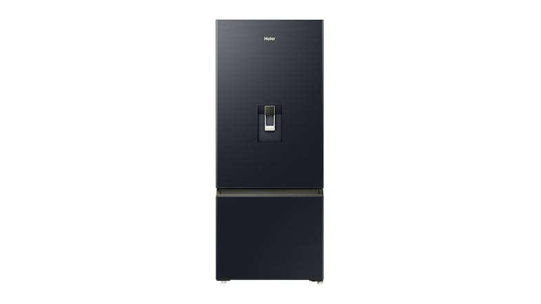 Haier 431L Bottom Mount Fridge Freezer with Water Dispenser - Black (HRF420BHC) Haier 431L Bottom Mount Fridge Freezer with Water Dispenser - Black (HRF420BHC)