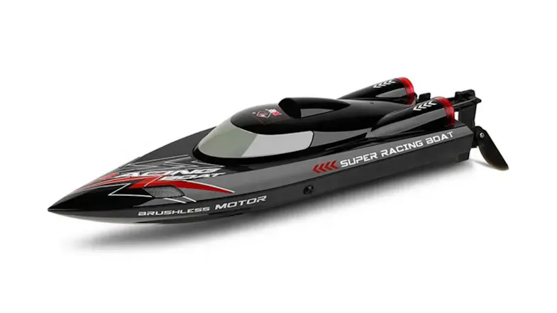 WLTOYS Remote Controlled High Speed Jet Boat - Black WLTOYS Remote Controlled High Speed Jet Boat - Black