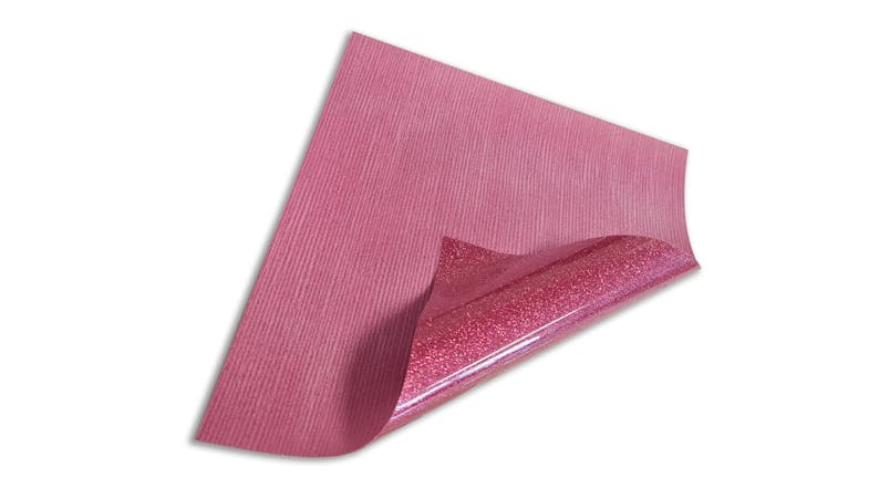 Magic Transfer Heat Transfer Vinyl 25 x 30cm - Glitter Pink Magic Transfer Heat Transfer Vinyl 25 x 30cm - Glitter Pink