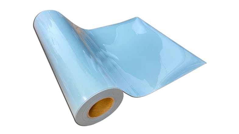 Magic Transfer Heat Transfer Vinyl 25 x 50cm - Flocking Sky Blue Magic Transfer Heat Transfer Vinyl 25 x 50cm - Flocking Sky Blue