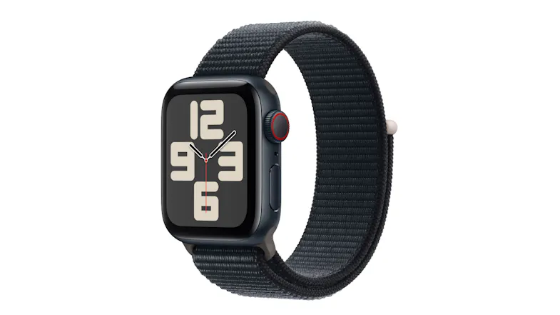 Apple Watch SE - Midnight Aluminium Case with Midnight Sport Loop (40mm, Cellular & GPS, Bluetooth) Apple Watch SE - Midnight Aluminium Case with Midnight Sport Loop (40mm, Cellular & GPS, Bluetooth)