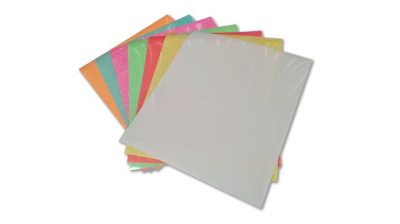 Magic Transfer Heat Transfer Vinyl 25 x 30cm - Glow In The Dark Samples (7 Colours) Magic Transfer Heat Transfer Vinyl 25 x 30cm - Glow In The Dark Samples (7 Colours)