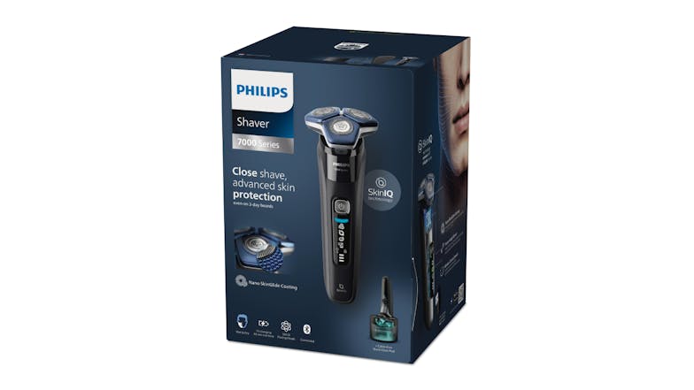 Philips Series 7000 SkinIQ Wet & Dry Shaver - Ink Black (S7886/50)