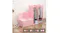 SOGA Modular Children's Storage Cubes 110 x 37 x 146cm - Princess Print SOGA Modular Children's Storage Cubes 110 x 37 x 146cm - Princess Print