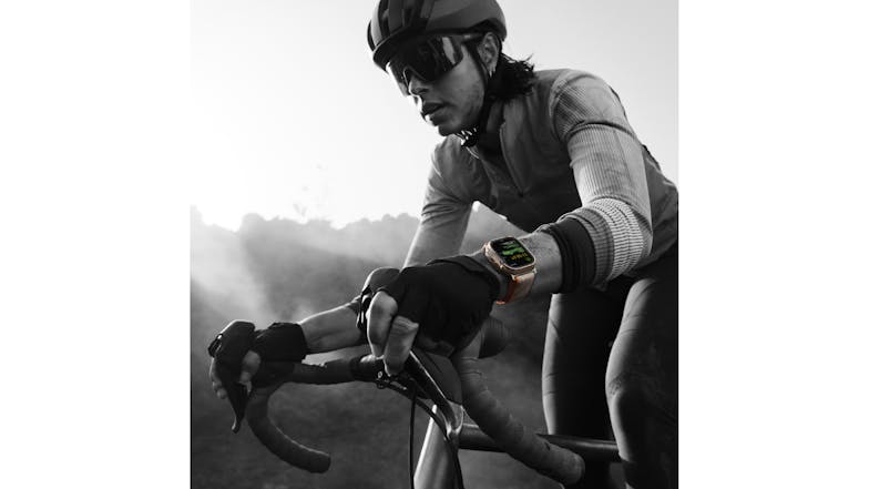 Apple Watch Ultra 2 - Titanium Case with Green/Grey Trail Loop (49mm, Cellular & GPS, Bluetooth, Medium-Large Loop)