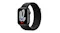 Nike Nylon Sports Loop Watch Strap for Apple Watch 45mm - Black (Reg) Nike Nylon Sports Loop Watch Strap for Apple Watch 45mm - Black (Reg)