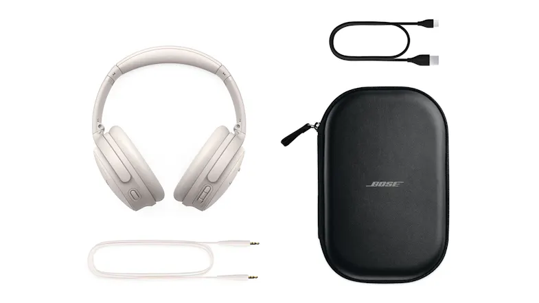 Bose QuietComfort Active Noise Cancelling Wireless Over-Ear Headphones - White Bose QuietComfort Active Noise Cancelling Wireless Over-Ear Headphones - White