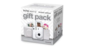 Instax Mini 12 Instant Film Camera - Clay White (2023 Limited Edition Gift Pack)