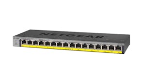 Netgear GS116LP 16-Port Gigabit Ethernet Switchboard 183W w/ FlexPoE, PoE+