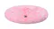 Pink round shaggy faux fur pet mat with soft plush texture design - Pink Pink round shaggy faux fur pet mat with soft plush texture design - Pink
