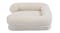 Charlie's Teddy Fleece Ultra-Soft Memory Foam Pet Sofa Large - Cream Charlie's Teddy Fleece Ultra-Soft Memory Foam Pet Sofa Large - Cream