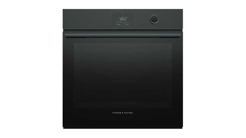 Fisher & Paykel 60cm Built-In Oven with 16 Functions - Black Glass (Series 9/OB60SMPTDB1) Fisher & Paykel 60cm Built-In Oven with 16 Functions - Black Glass (Series 9/OB60SMPTDB1)