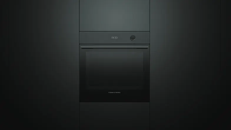 Fisher & Paykel 60cm Built-In Oven with 16 Functions - Black Glass (Series 9/OB60SMPTDB1) Fisher & Paykel 60cm Built-In Oven with 16 Functions - Black Glass (Series 9/OB60SMPTDB1)