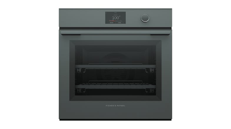 Fisher & Paykel 60cm Built-In Steam Oven with 23 Functions - Grey Glass (Series 11/OS60SMTDG1) Fisher & Paykel 60cm Built-In Steam Oven with 23 Functions - Grey Glass (Series 11/OS60SMTDG1)