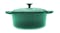 Gourmet Kitchen Cast Iron Casserole Dish 24cm - Eden Green Gourmet Kitchen Cast Iron Casserole Dish 24cm - Eden Green