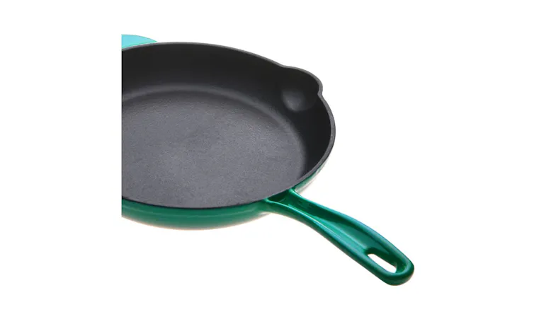 Gourmet Kitchen Cast Iron Frypan 26cm - Eden Green Gourmet Kitchen Cast Iron Frypan 26cm - Eden Green