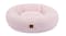 Charlie's Teddy Fleece Round Pet Bed Large - Pink Charlie's Teddy Fleece Round Pet Bed Large - Pink