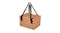 Vibes "Hunter" 4 Person Wicker Picnic Basket Set - Natural Vibes "Hunter" 4 Person Wicker Picnic Basket Set - Natural