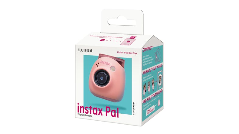 Instax Pal Digital Camera with Detachable Ring - Powder Pink