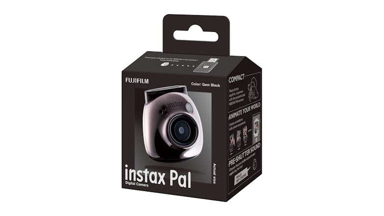 Instax Pal Digital Camera with Detachable Ring - Gem Black