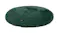 Large green round faux fur pet mat featuring fluffy, cosy material, ideal for pets that love soft resting surfaces Large green round faux fur pet mat featuring fluffy, cosy material, ideal for pets that love soft resting surfaces