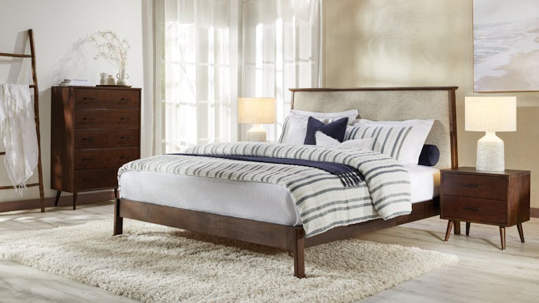 Norway Super King Upholstered Bed Frame Norway Super King Upholstered Bed Frame