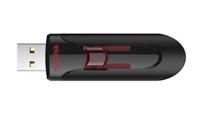 SanDisk Cruzer Glide USB 3.0 Flash Drive - 128GB (Black/Red)