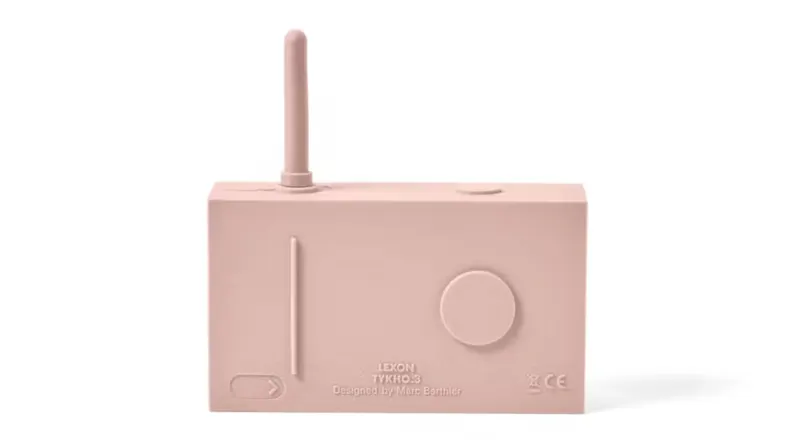 Lexon Tykho 3 Bluetooth FM Radio - Pink Lexon Tykho 3 Bluetooth FM Radio - Pink