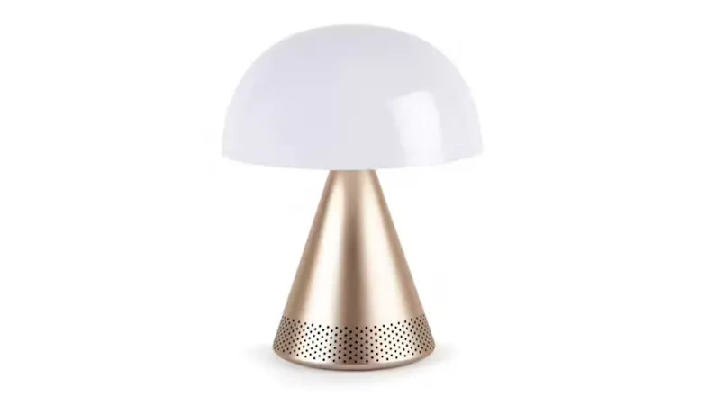 Lexon Mina L Large LED Lamp/Speaker - Soft Gold Lexon Mina L Large LED Lamp/Speaker - Soft Gold