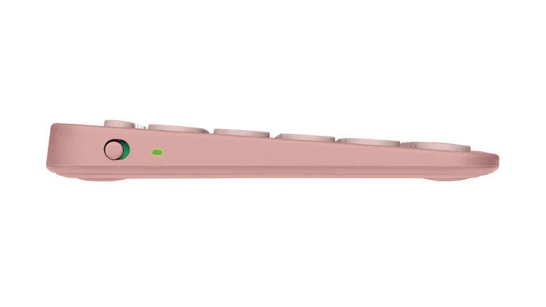 Logitech Keys 2 K380s Pebble Wireless Keyboard - Tonal Rose Logitech Keys 2 K380s Pebble Wireless Keyboard - Tonal Rose