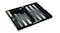 Dal Rossi 18" Backgammon Set - Carbon Fibre Finish Dal Rossi 18" Backgammon Set - Carbon Fibre Finish