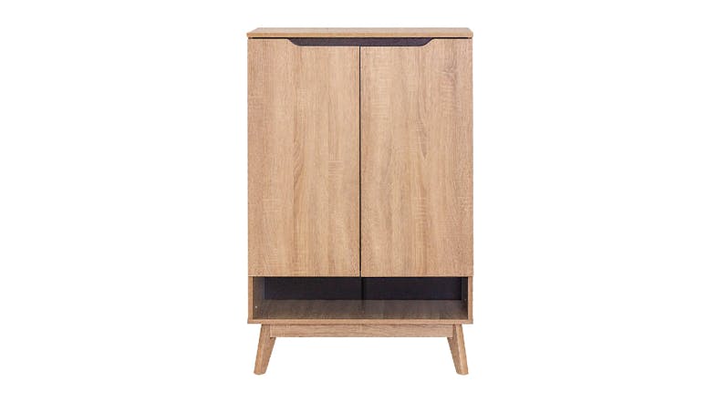 TSB Living Fella Shoe Cabinet - Hana Oak/Dark Grey TSB Living Fella Shoe Cabinet - Hana Oak/Dark Grey