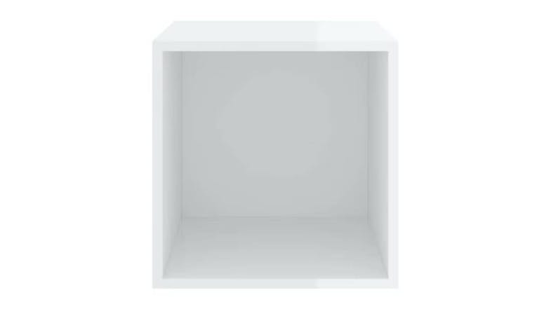 NNEVL Wall Cabinet 37 x 37 x 37cm - Gloss White NNEVL Wall Cabinet 37 x 37 x 37cm - Gloss White