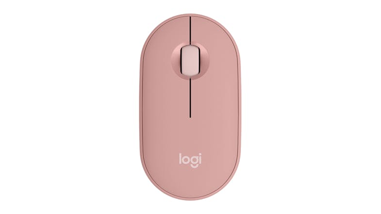 Logitech Mouse 2 M350s Pebble Wireless Mouse - Tonal Rose Logitech Mouse 2 M350s Pebble Wireless Mouse - Tonal Rose