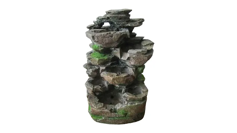 TSB Living Solar Powered Water Feature - Mossy Rockery TSB Living Solar Powered Water Feature - Mossy Rockery