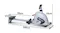 PROTRAIN Fly Wheel Resistance System Rowing Machine - Silver PROTRAIN Fly Wheel Resistance System Rowing Machine - Silver