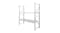 TSB Living 2 Tier Longspan Shelving Unit 2m - Grey-White TSB Living 2 Tier Longspan Shelving Unit 2m - Grey-White