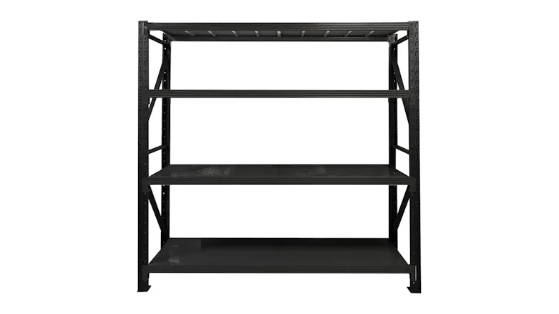 TSB Living 4 Tier Longspan Add-On Shelving Unit 1.5m - Black TSB Living 4 Tier Longspan Add-On Shelving Unit 1.5m - Black